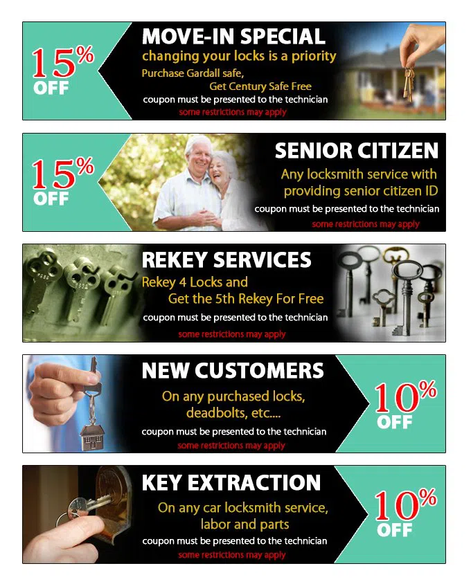 Gillette Locksmith Service Gillette, NJ 908-367-5395 - coupon23-set-five